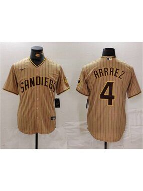 Luis Arraez Tan Stitched Jersey